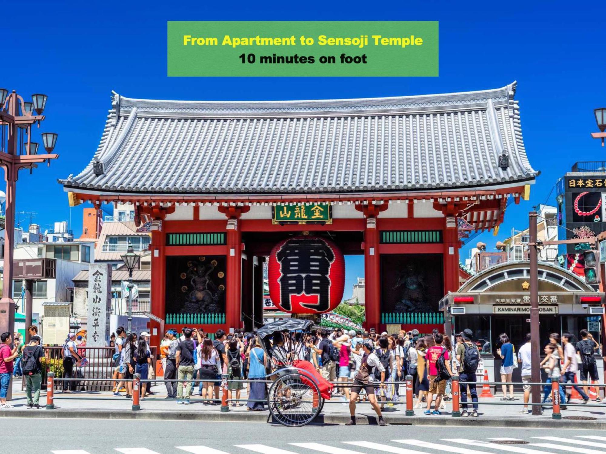桜の川7 Asakusa 901 Kuramae Train 3Mins Free Wifi Eight People Quiet,Cook,Perfect Facilities Tokyo Ngoại thất bức ảnh